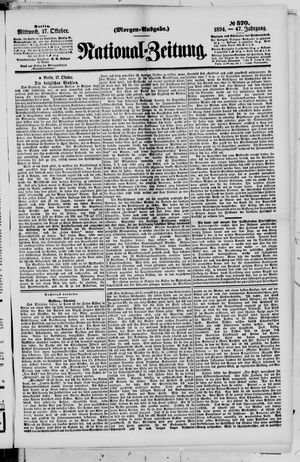 National-Zeitung vom 17.10.1894