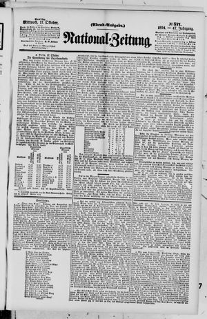 National-Zeitung vom 17.10.1894