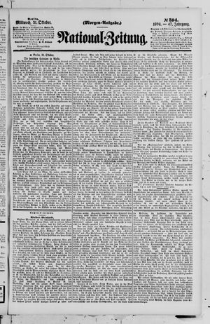 National-Zeitung vom 31.10.1894