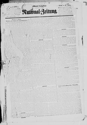 National-Zeitung vom 31.10.1894