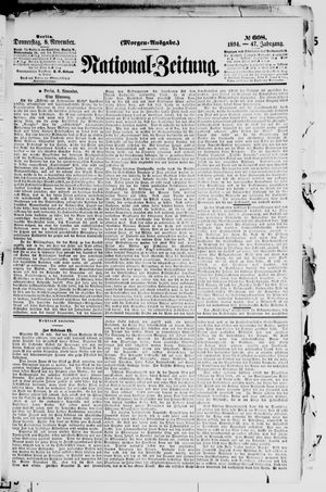 National-Zeitung vom 08.11.1894