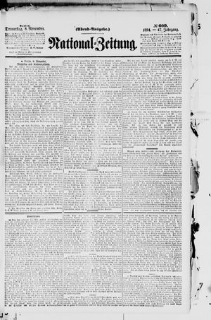 National-Zeitung vom 08.11.1894