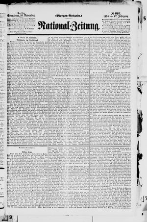 National-Zeitung vom 10.11.1894