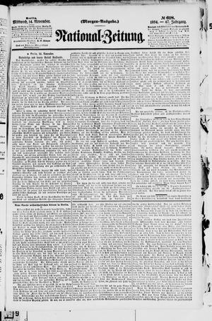 National-Zeitung vom 14.11.1894