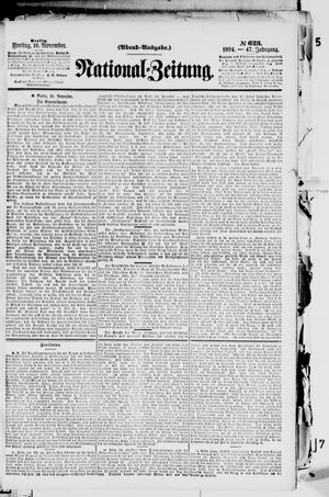 National-Zeitung vom 16.11.1894