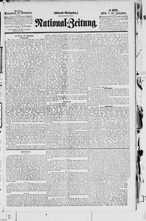 National-Zeitung vom 17.11.1894