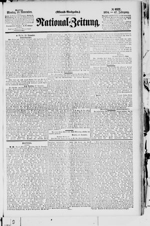 National-Zeitung vom 19.11.1894