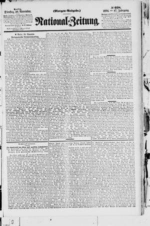 National-Zeitung vom 20.11.1894