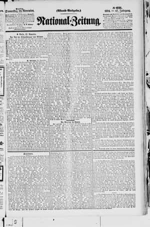 National-Zeitung vom 22.11.1894