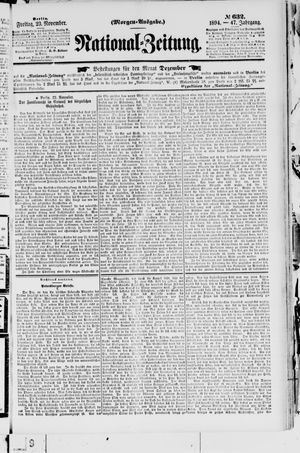 National-Zeitung vom 23.11.1894