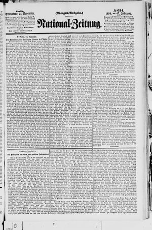 National-Zeitung vom 24.11.1894