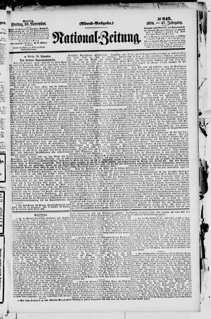 National-Zeitung vom 30.11.1894