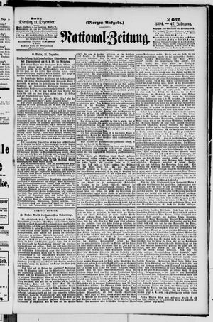 National-Zeitung on Dec 11, 1894