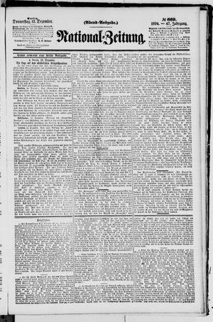 National-Zeitung vom 13.12.1894