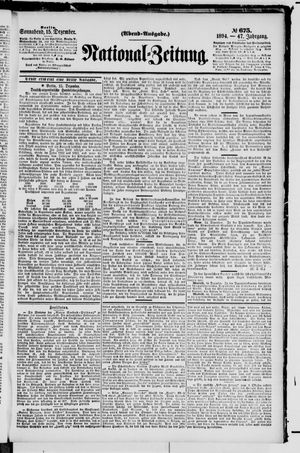 National-Zeitung vom 15.12.1894