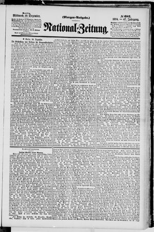 National-Zeitung vom 19.12.1894