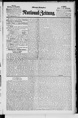 National-Zeitung vom 28.12.1894