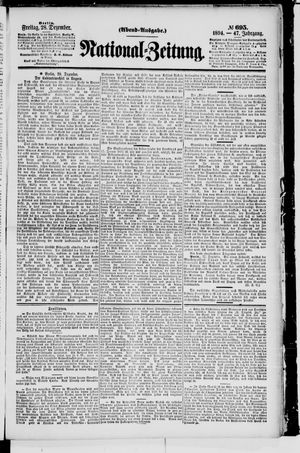 National-Zeitung vom 28.12.1894