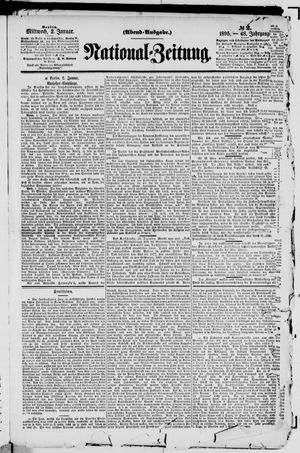 Nationalzeitung vom 02.01.1895