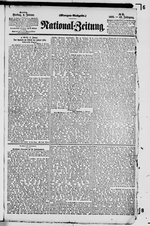 Nationalzeitung on Jan 4, 1895