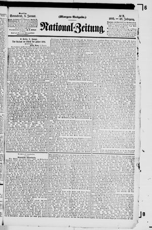 Nationalzeitung on Jan 5, 1895