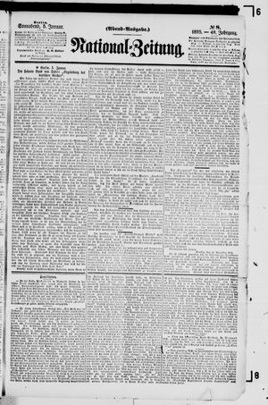 Nationalzeitung vom 05.01.1895