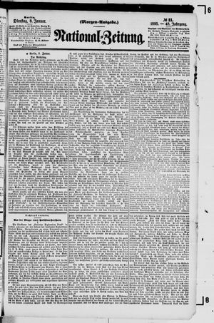 Nationalzeitung vom 08.01.1895