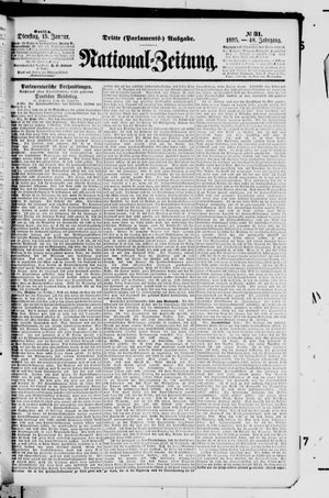 Nationalzeitung vom 15.01.1895