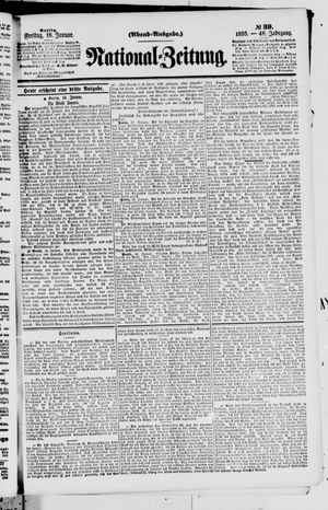 Nationalzeitung on Jan 18, 1895