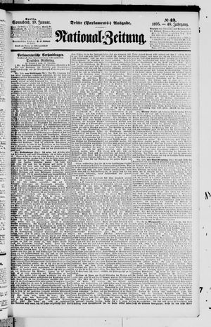 Nationalzeitung vom 19.01.1895