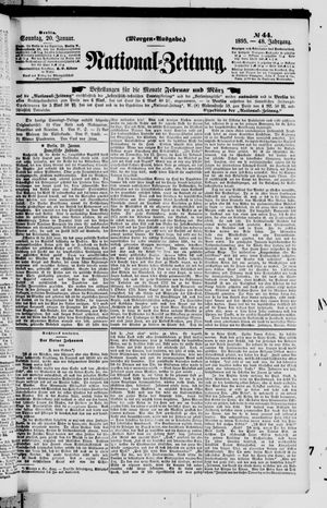 Nationalzeitung vom 20.01.1895