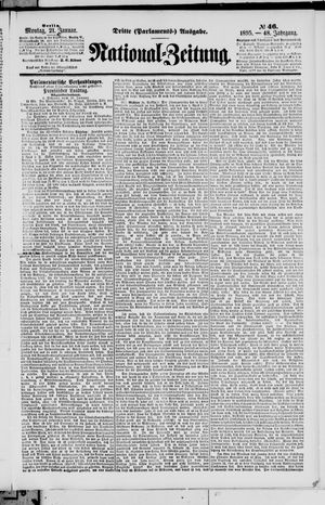 Nationalzeitung on Jan 21, 1895
