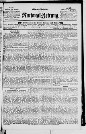 Nationalzeitung vom 25.01.1895