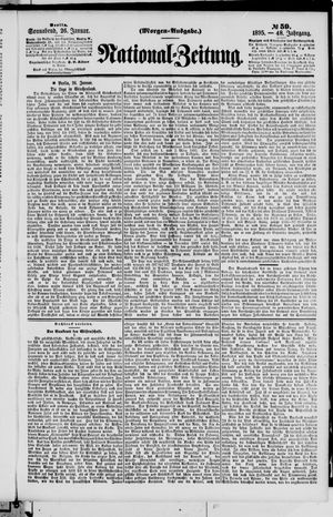 Nationalzeitung on Jan 26, 1895