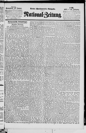Nationalzeitung on Jan 26, 1895