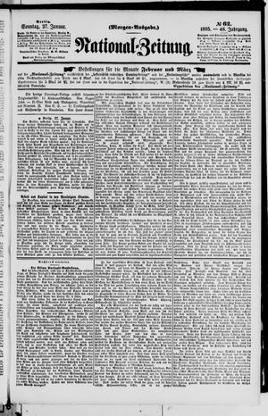 Nationalzeitung on Jan 27, 1895