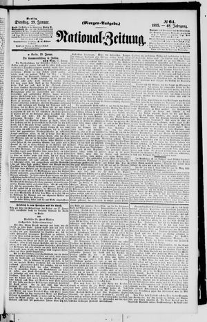 Nationalzeitung vom 29.01.1895
