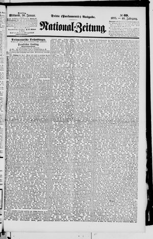 Nationalzeitung vom 30.01.1895