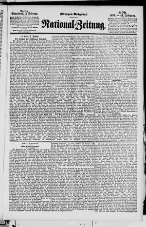 Nationalzeitung vom 02.02.1895