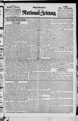 Nationalzeitung vom 05.02.1895