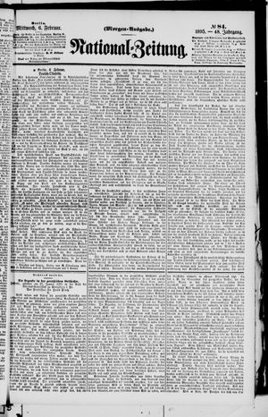 Nationalzeitung vom 06.02.1895