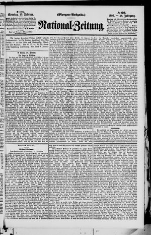 Nationalzeitung vom 10.02.1895