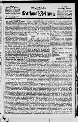 Nationalzeitung vom 15.02.1895