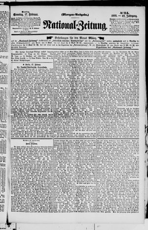 Nationalzeitung on Feb 17, 1895