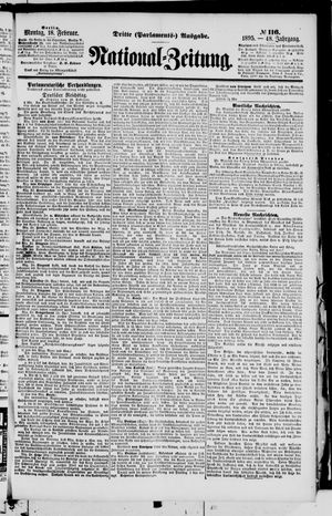 Nationalzeitung vom 18.02.1895