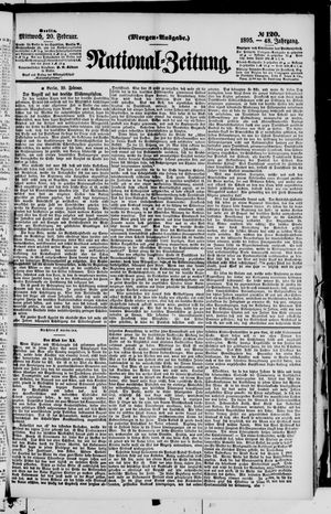 Nationalzeitung vom 20.02.1895