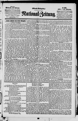 Nationalzeitung vom 20.02.1895