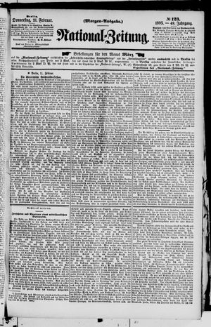 Nationalzeitung vom 21.02.1895