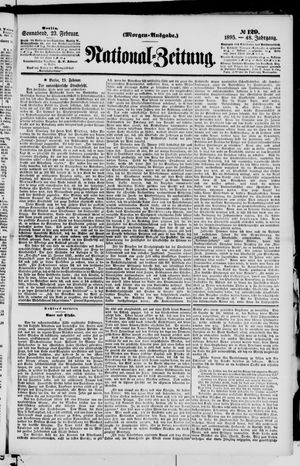 Nationalzeitung vom 23.02.1895