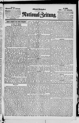 Nationalzeitung vom 23.02.1895